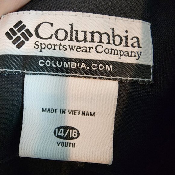 Columbia Unisex Youth Black Snow Pants Snowboarding Ski Outdoor Insulated Pants - Picture 4 of 9